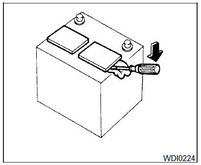 Nissan Maxima. Battery