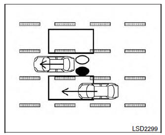 Nissan Maxima. Illustration 1 - Approaching from behind