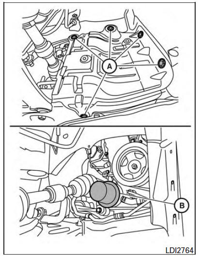 Nissan Maxima. Changing engine oil filter