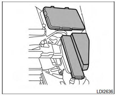 Nissan Maxima. Engine compartment