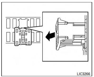 Nissan Maxima. Pulled position