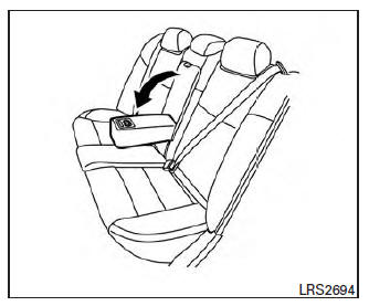 Nissan Maxima. Center armrest