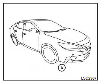 Nissan Maxima. Forward Emergency Braking (FEB) (if so equipped)