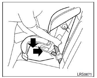 Nissan Maxima. Forward-facing - step 4