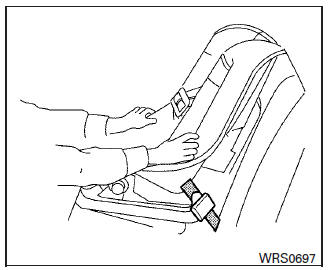 Nissan Maxima. Forward-facing - step 6