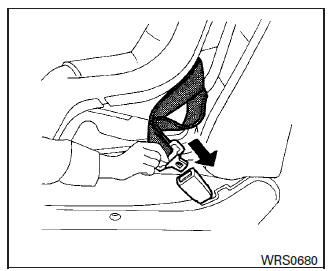 Nissan Maxima. Forward-facing - step 3