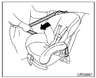 Nissan Maxima. Forward-facing - step 4