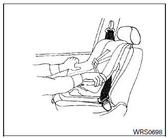 Nissan Maxima. Forward-facing - step 8