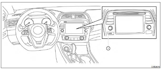 Nissan Maxima. Moving Object Detection (MOD) (if so equipped)