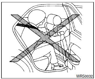 Nissan Maxima. Precautions on SRS