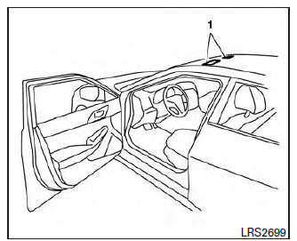 Nissan Maxima. Seat belt with pretensioner(s) (front seats)