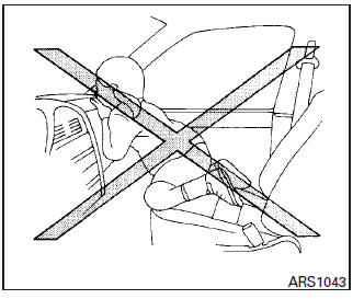 Nissan Maxima. Precautions on SRS