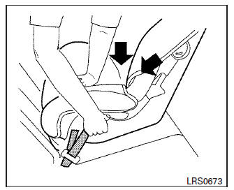 Nissan Maxima. Rear-facing - step 3