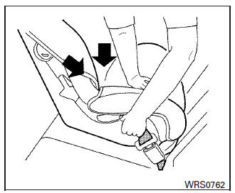 Nissan Maxima. Rear-facing - step 5