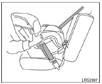 Nissan Maxima. Rear-facing - step 6