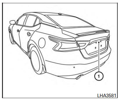 Nissan Maxima. RearView Monitor (if so equipped)