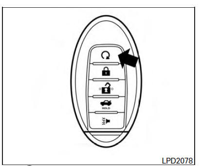 Nissan Maxima. Remote Engine Start