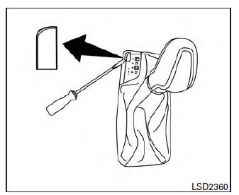 Nissan Maxima. Shift lock release