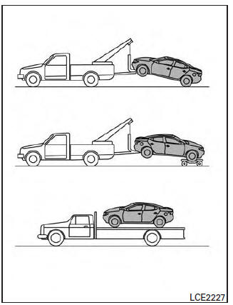 Nissan Maxima. Towing recommended by NISSAN