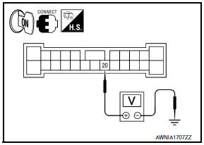 Nissan Maxima. CHECK AMP ON SIGNAL (BOSE SPEAKER AMP)