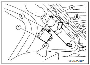 Nissan Maxima. ANTENNA AMP.