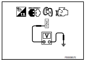 Nissan Maxima. CHECK ASCD BRAKE SWITCH POWER SUPPLY CIRCUIT