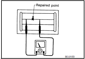 Nissan Maxima. REPAIRING PROCEDURE