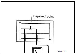 Nissan Maxima. REPAIRING PROCEDURE