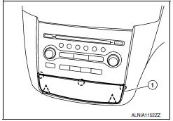 Nissan Maxima. REMOVAL