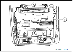 Nissan Maxima. AV CONTROL UNIT