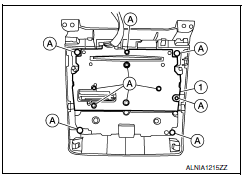Nissan Maxima. A/C AND AV SWITCH ASSEMBLY