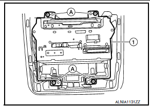 Nissan Maxima. AV CONTROL UNIT