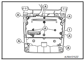 Nissan Maxima. A/C AND AV SWITCH ASSEMBLY