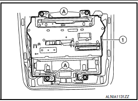 Nissan Maxima. AV CONTROL UNIT