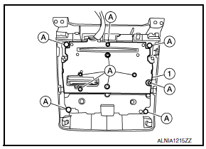 Nissan Maxima. AV CONTROL UNIT