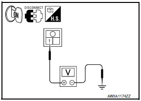 Nissan Maxima. CHECK INTAKE SENSOR POWER SUPPLY