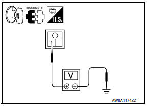 Nissan Maxima. CHECK INTAKE SENSOR POWER SUPPLY