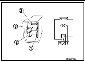 Nissan Maxima. CHECK ACCESSORY RELAY-1