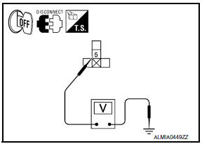 Nissan Maxima. CHECK IGNITION RELAY-2 POWER SUPPLY CIRCUIT-2