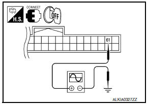 Nissan Maxima. . CHECK FRONT CONSOLE ANTENNA INPUT SIGNAL 2