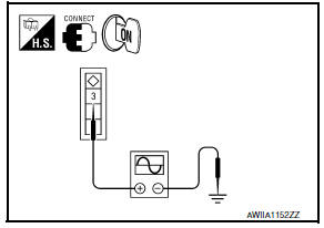 Nissan Maxima. CHECK SIGNAL FOR INTAKE DOOR MOTOR