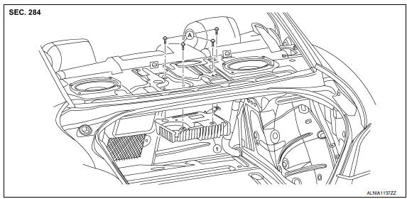 Nissan Maxima. BOSE SPEAKER AMP