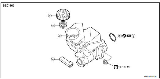 Nissan Maxima. Exploded View