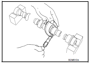 Nissan Maxima. Outer Diameter of Camshaft Journal