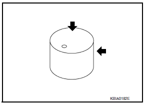 Nissan Maxima. Calculation of Camshaft Journal Clearance