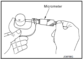 Nissan Maxima. Outer Diameter of Valve Lifter