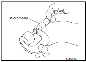 Nissan Maxima. VALVE LIFTER ADJUSTING