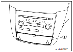 Nissan Maxima. CLUSTER LID C