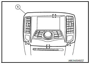 Nissan Maxima. CLUSTER LID D