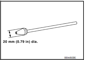 Nissan Maxima. CHECKING COMPRESSION PRESSURE